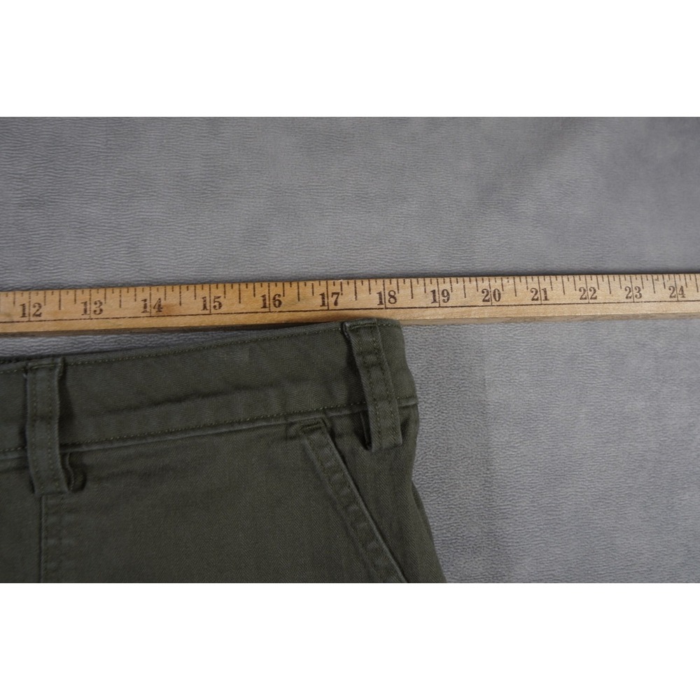 Duluth Trading Cargo Pants Womens Size 18x31 Olive Green Stretch - Picture 7 of 10